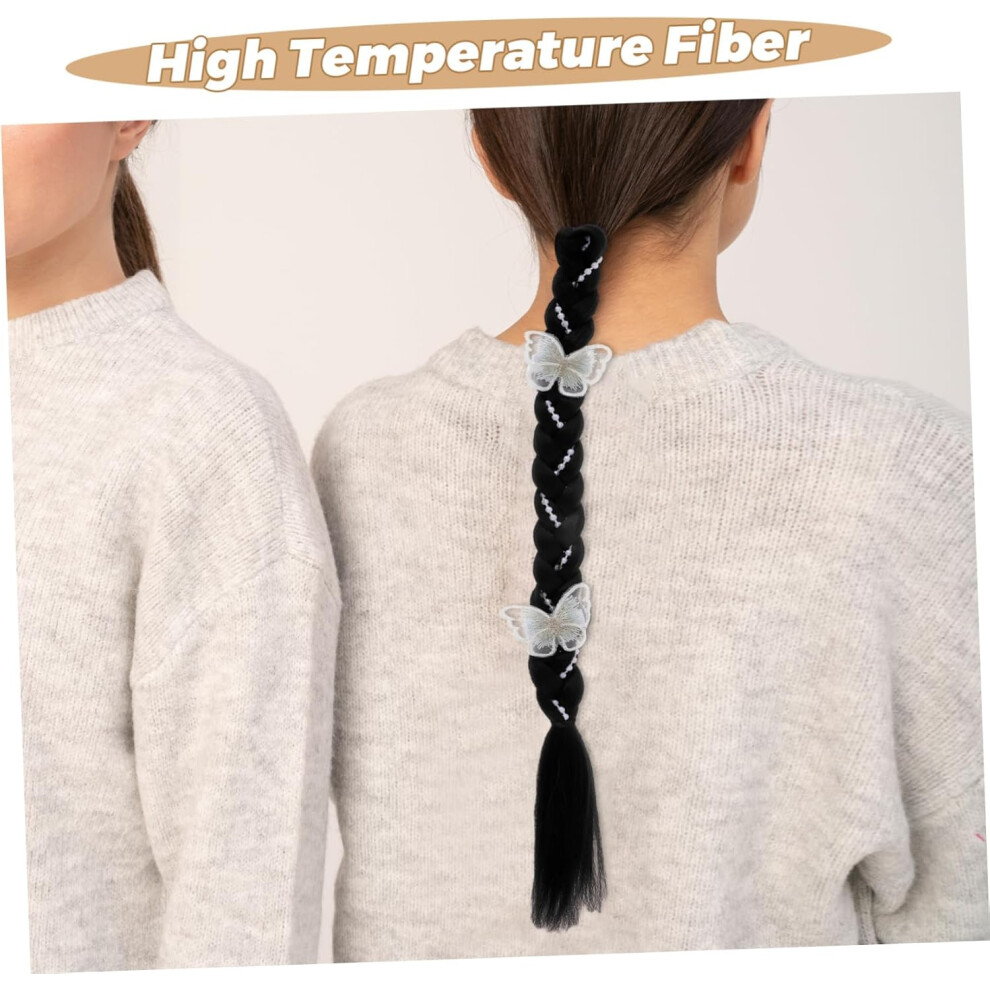 Hkhbjs Soft And Comfortable Ponytail Extensions Braided Hairpieces For Men And Women Quick Hairstyle