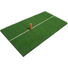 Indoor-Golf-Übungsmatte 30x60cm mit Ball-Tee-Kissen, grünes Abschlagpad