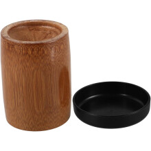 Cubierto de madera para dados, soporte para dados para juegos de rol con base de diseño sencillo.