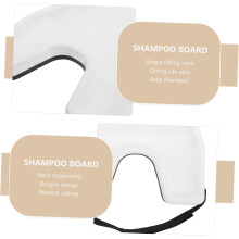 Bac Ă shampoing portable en plastique avec repose-nuque, pour salon et usage domestique