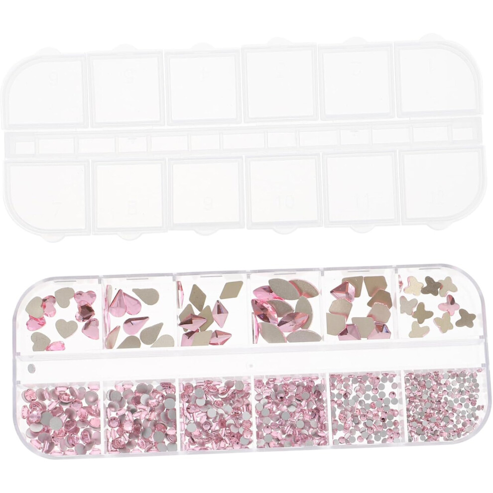 Hkhbjs Extra-Shaped Manicure Diamond Ab Nail Gems Charms Hotfix Nail Glitter Art Decor