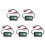 5pcs 3.5mm Car RCA Amplifier Audio Noise Filter Ground Loop Isolator Suppressor NEW 1
