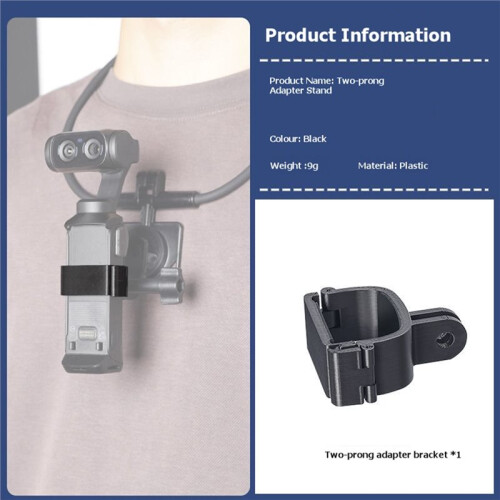 For   Ultra Camera First-Person View Neck Mount Two-Prong Mount 2