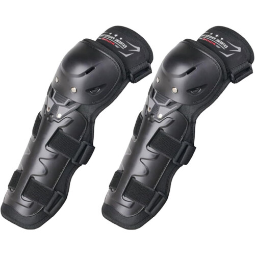 Motorcycle Knee and Elbow Guards Protective Shin Pads Adjustable