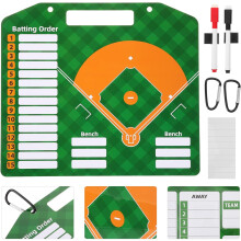 Baseball edzőtábla fogantyúval 32x28 cm szárazon törölhető írótábla
