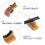 Wood Baseball Bat Hanger Pair Horizontal Display Rack Solid Bamboo Bat Support Base Desktop Holder 8