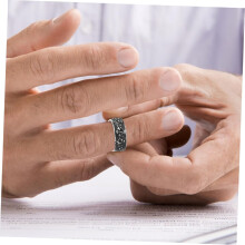 Vintage Gothic Mushroom Ring for Women Men Statement Jewelry Skin-friendly Dark Style Accessory Birthday Christmas Comfortable Fit