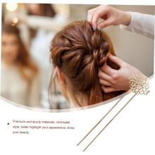 4pcs Antique Hairpin Vintage Metal Hair Stick Hair Forks for Women Girls Chinese Sticks Bun Forks Decorative Pin
