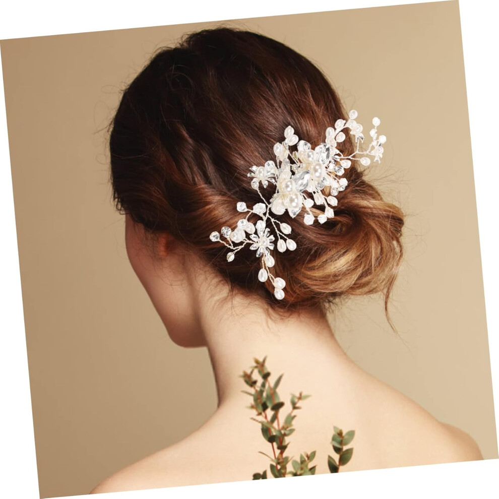 Hkhbjs Bridal Comb Wedding Headpiece For Bride Hair Combs For Wedding Hair Accessory