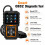 V601 OBD2 Scanner Diagnostic Tool Engine Fault Code Reader & Code Clearer with Live Data Stream O2 Sensor Test 6