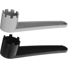 Set di 2 chiavi per valvole dell'aria per kayak, chiave a spirale in TPU per gommoni e tavole da paddle.