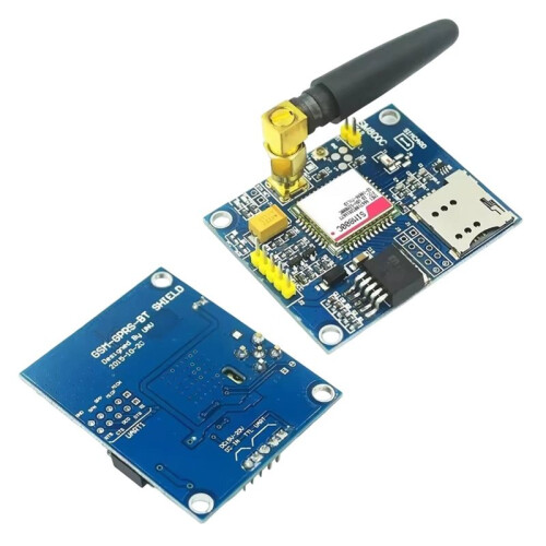 SIM800C Development Board with Glue Stick Antenna GSM GPRS Module Support Message  Audio Interface 2