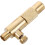 Bike Pump Adapter and Auto Air Pump Valve Adapter Threaded Inflator Connector Deflation Function Compatible 1