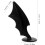 1 Pair Black Bat Wings Helmet Accessory with Adhesive Suction Cups 2