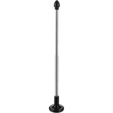 Magnetischer Lie-Winkel-Ausrichtungsstab für Golfschwung, schwarz, Schwungtrainer-Korrekturstab für Golfübungen im Freien
