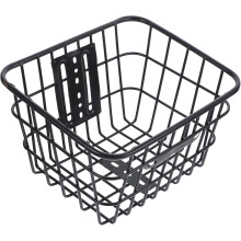 Cykelkorg i järn, hopfällbar korg för cykel, framstyre, robust metallkonstruktion