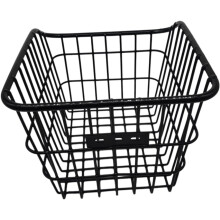 Zadný košík na bicykel, kovový, robustný, ľahko sa inštaluje, pre vonkajšie použitie