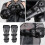 Motorcycle Knee and Elbow Guards Protective Shin Pads Adjustable 5