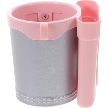 Bike Cup Holder and Phone Mount Bicycle Water Bottle Holder with Handlebar Clamp