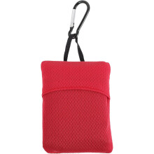 Esterilla de playa portátil a prueba de arena de 70x110 cm, mini manta plegable para picnic con mosquetón.