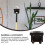 Wooden Baseball Bat Holder Wall Mount Rack Vertical Baseball Bat Storage Bracket 2