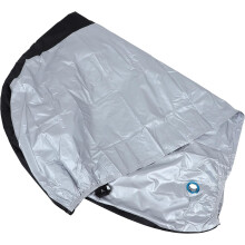 Polyester fietshoes, waterdichte fietstas voor vouwfietsen met stof- en regenbescherming.
