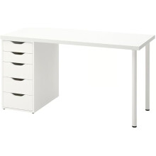 IKEA LAGKAPTEN ALEX Desk with Legs - 140x60cm