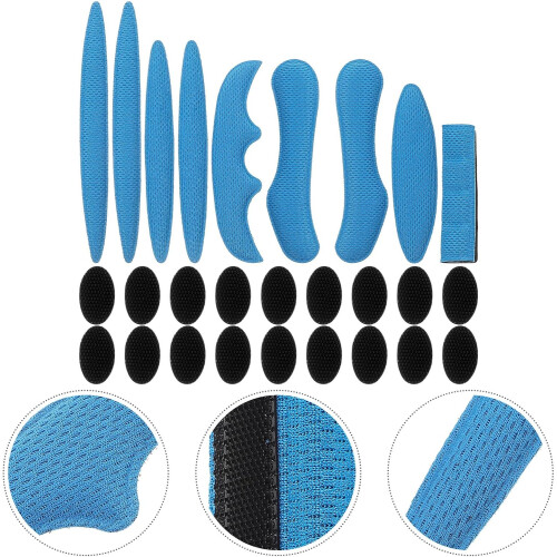 Helmet Padding Kit Replacement Helmet Inner Pads Soft Sponge Cushion Mat 2