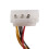 3X 4-Stift Hane Till 6-Stift Hona Uttag StröMkabel för PCIe PCI Express Adapter 8