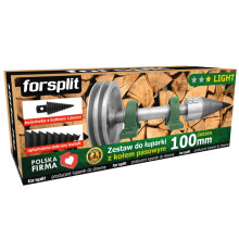 100 mm ruuvijakaja hihnapyörällä / ZK2U-100K2 -sarja