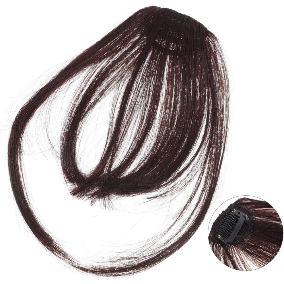 Hkhbjs 2Pcs Clip Bangs Hair Extensions Clip In Bangs For Women Natural Fringe Hair Extensions