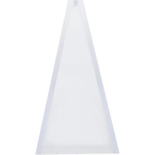 Pyramid Shaped Candle Mold 6.3X10Cm PC Acrylic DIY Scented Aromatherapy Candle Making Mold