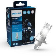 Philips H4 12V 18W Ultinon Pro6000 Boost Gen2 +300% Moto 1 stk. 11342U60B2X1