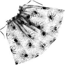 Dívčí plášť Halloween Spider Cape Tylový kostým Dekorativní rekvizita pro Party Cosplay