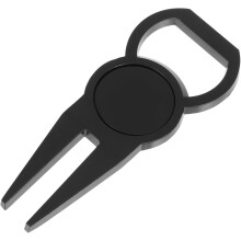 Delicate Divot Tool Portable Divot Repair Tool for Golf Putting Green Zinc Alloy Folding Design Outdoor Sports Accessory