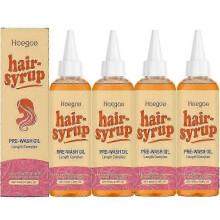 (4pcs) Rapunzel Hair Syrup - Pre-Wash Oil Treatment for Hair Growth (100ml)