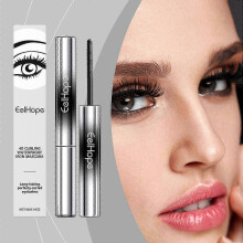 (2pcs) 4D Iron Wand Mascara - Waterproof, Clump-Free Lengthening Formula for Defined Lashes