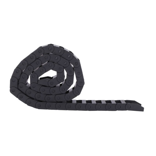 8pcs 10 X 20mm 1M Open  Both Side Plastic Towline Cable Drag Chain 1
