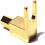 Right Angle Spade Fork & Binding Post - 4mm Banana Plug Socket - Spade Fork Connector for Speaker & Power & Amp(50 Pack) 7