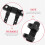 Adjustable Bike Bottle Holder Base with No-Screw Mount Strap 4