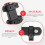 Adjustable Bike Bottle Holder Base with No-Screw Mount Strap 7