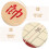 Foldable Wooden Chinese Chess Board Game Portable Table Storage Chess 7