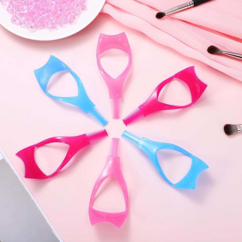 Hkhbjs 9Pcs Eyelash Card Mascara Shield Applicator Tools Eyelash Comb Makeup Supply For Extension Aid