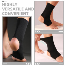 Compressão tornozelo Brace com material respirável e aderência resistente ao deslizamento