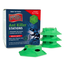Barrettine MoBe Ant Stations (Pack of 4) - Ready to Use Insecticide Bait Station