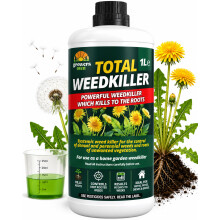 Growers Own Total Weed Killer Extra Strong 1L Concentrate – Glyphosate Weedkille