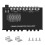 4X 5-Band Car Audio Equalizer, Adjustable 5 Bands EQ Amplifier Graphic Equalizer with CD/AUX Input Select ,Black 3