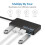 2X USB 3.0 Hub 4 Port High Speed Slim Compact Expansion Splitter 7