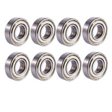 8X 6001ZZ Double Shielded Deep   Bearings 28mm X 12mm X 8mm