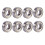 8X 6001ZZ Double Shielded Deep   Bearings 28mm X 12mm X 8mm 1